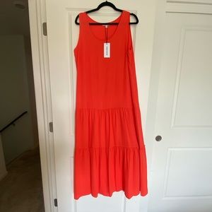 Elizabeth and James Tiered Maxi Dress